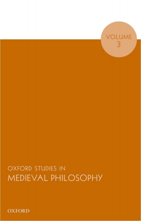 Book Oxford Studies in Medieval Philosophy, Volume 3 free