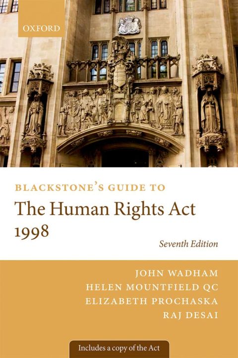 Book Blackstone's Guide to the Human Rights Act 1998 (Blackstone's Guides) free