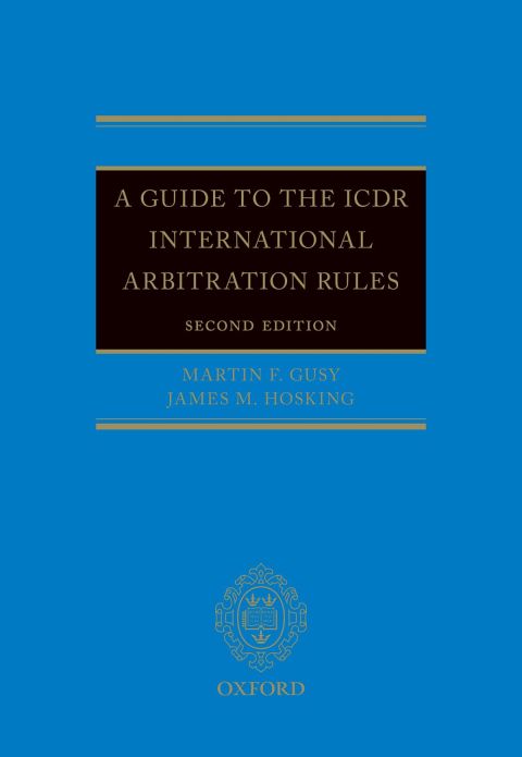 Book A Guide to the ICDR International Arbitration Rules free