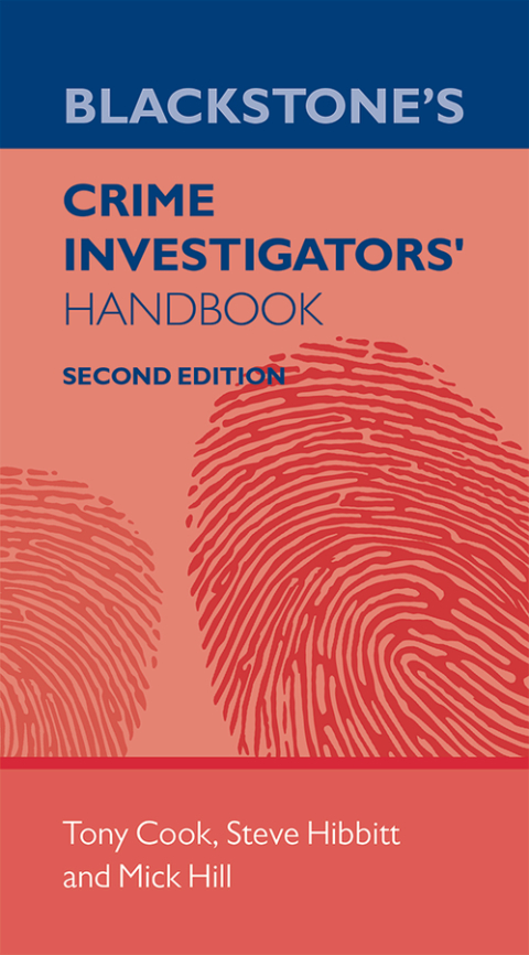 Book Blackstone's Crime Investigators' Handbook free