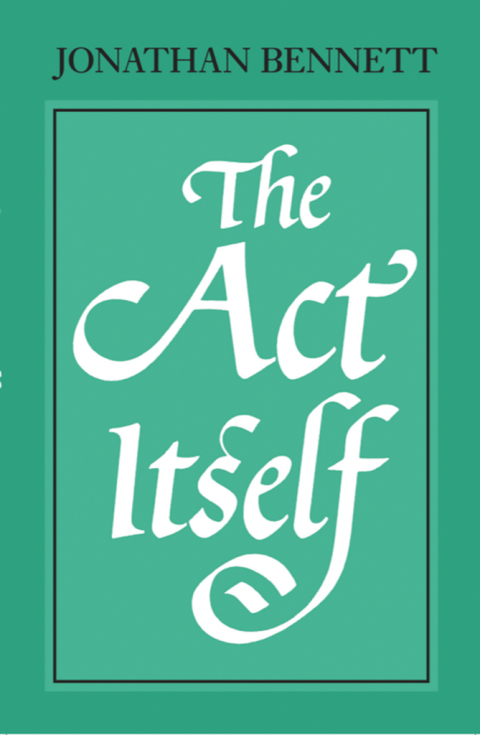 Book The Act Itself free
