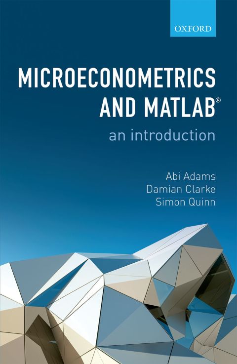 Book Microeconometrics and MATLAB: An Introduction free