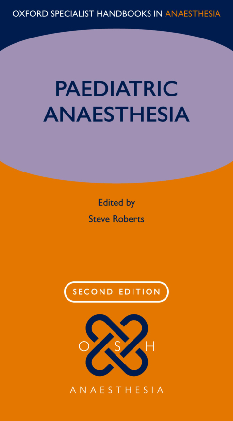 Book Paediatric Anaesthesia (Oxford Specialist Handbooks in Anaesthesia) free