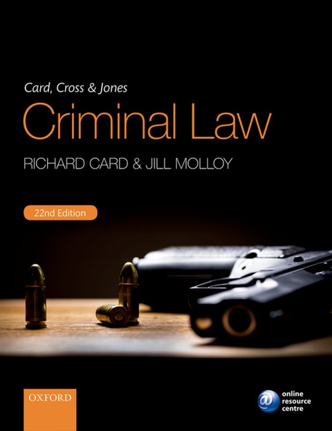 Book Card, Cross & Jones Criminal Law free