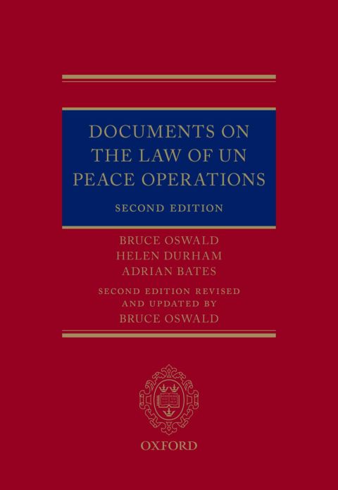 Book Documents on the Law of UN Peace Operations free