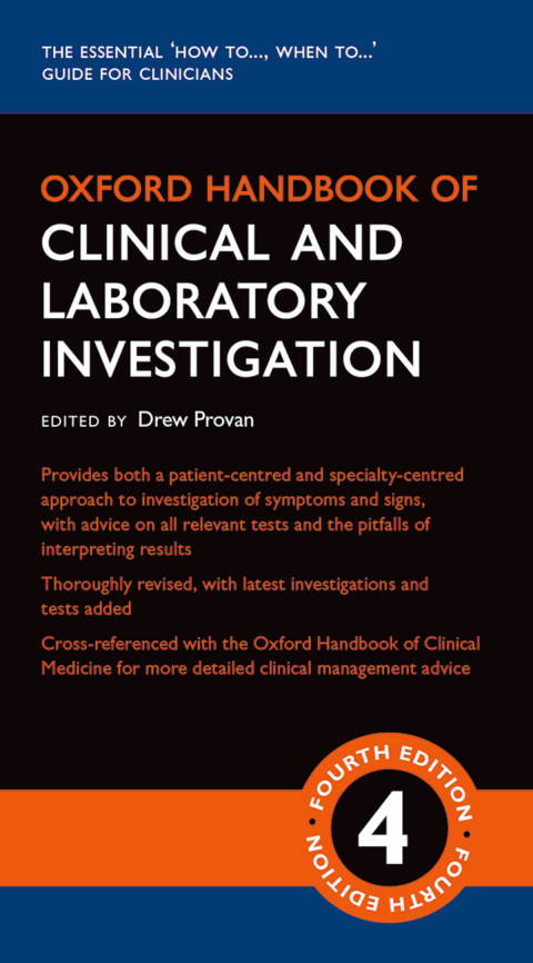 Book Oxford Handbook of Clinical and Laboratory Investigation (Oxford Medical Handbooks) free