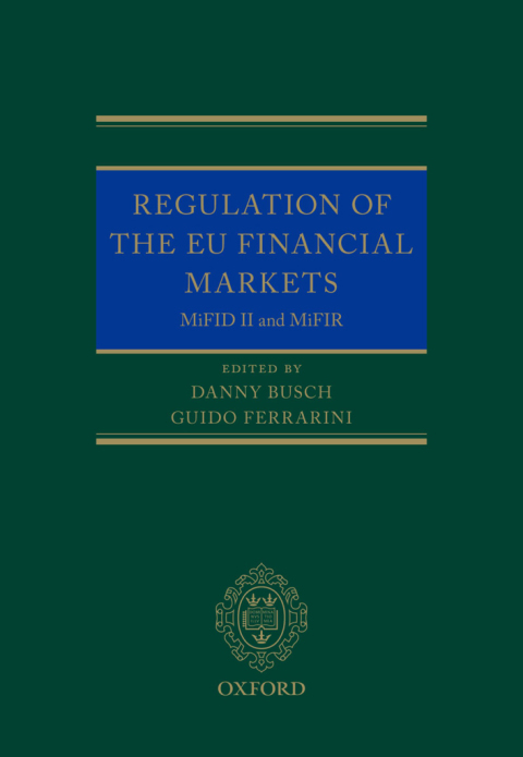 Book Regulation of the EU Financial Markets free