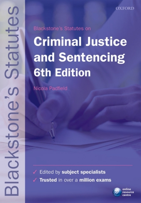 Book Blackstone's Statutes on Criminal Justice & Sentencing free