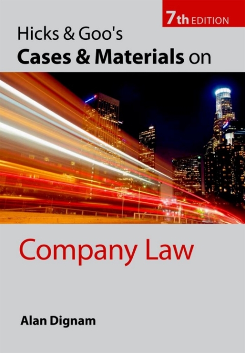 Book Hicks & Goo's Cases and Materials on Company Law free