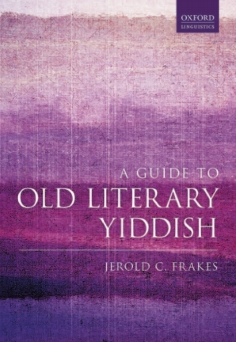 Book A Guide to Old Literary Yiddish free