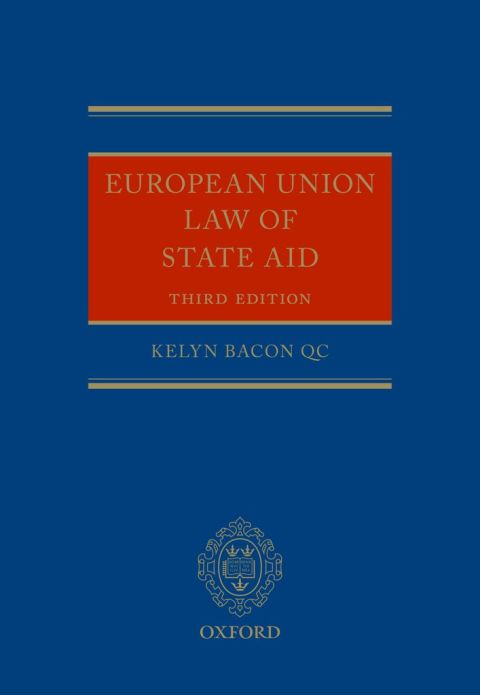 Book European Union Law of State Aid free
