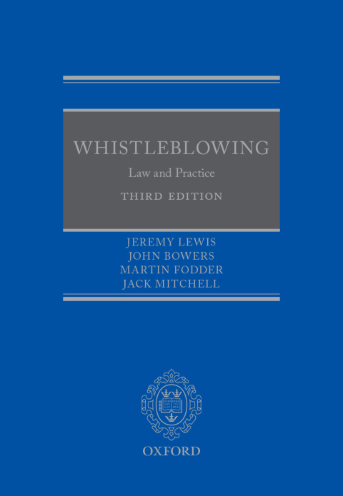 Book Whistleblowing: Law and Practice free