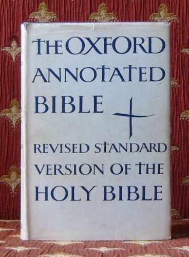 Book The Oxford Annotated Bible Revised Standard Version (College Edition) free