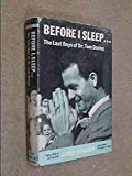Book Before I Sleep..., The Last Days of Dr. Tom Dooley free