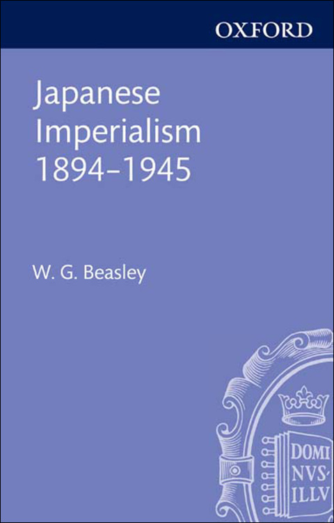Book Japanese Imperialism, 1894-1945 (Clarendon Paperbacks) free