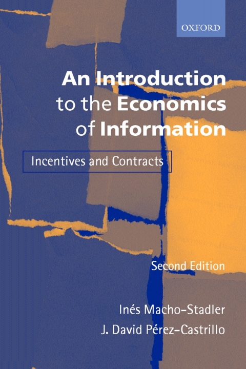Book An Introduction to the Economics of Information: Incentives and Contracts free