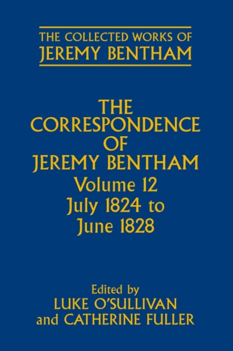 Book The Correspondence of Jeremy Bentham free