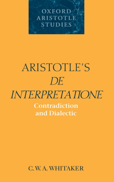 Book Aristotle's De Interpretatione free