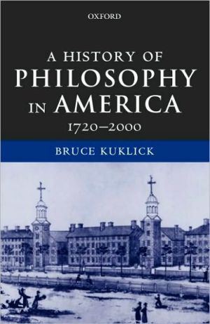 Book A History of Philosophy in America free