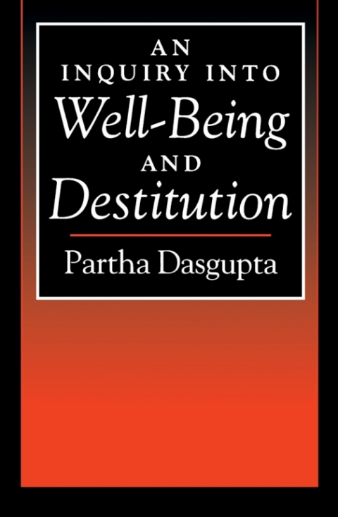 Book An Inquiry into Well-Being and Destitution free