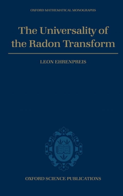Book The Universality of the Radon Transform free