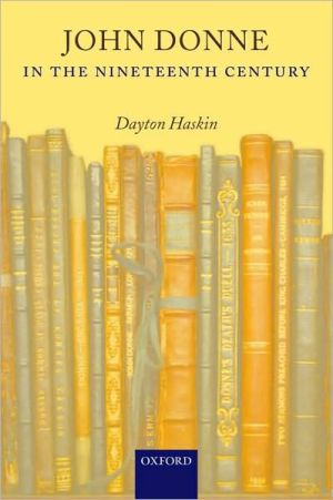 Book John Donne in the Nineteenth Century free