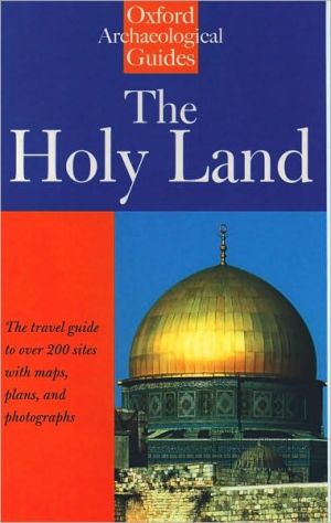 Book The Holy Land: An Oxford Archaeological Guide From Earliest Times To 1700 free