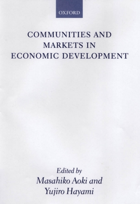 Book Communities and Markets in Economic Development free