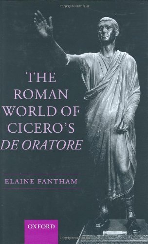 Book The Roman World of Cicero's De Oratore free