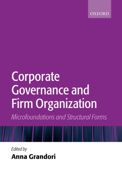 Book Corporate Governance and Firm Organization free