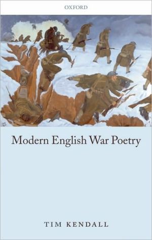 Book Modern English War Poetry free