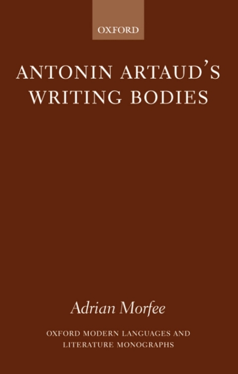 Book Antonin Artaud's Writing Bodies free
