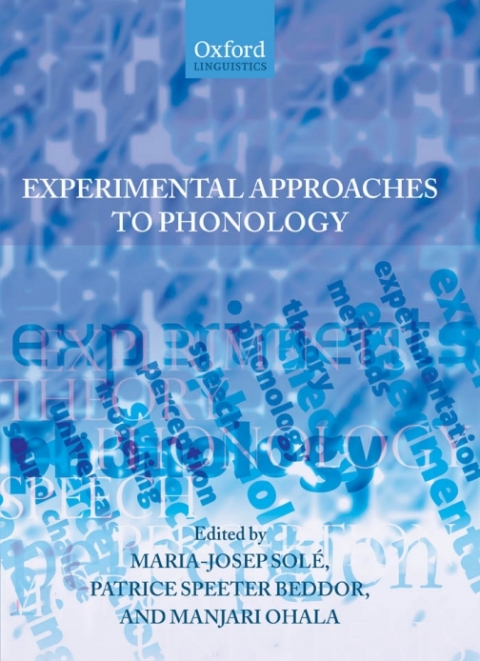 Book Experimental Approaches to Phonology free
