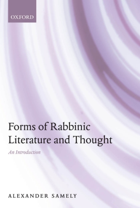 Book Forms of Rabbinic Literature and Thought: An Introduction free