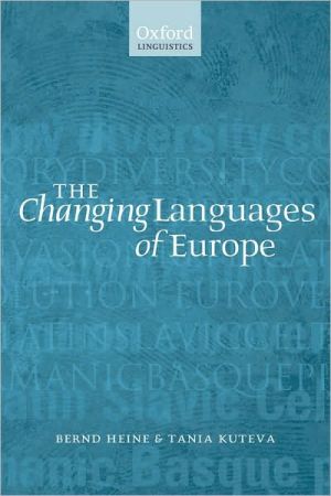 Book The Changing Languages of Europe free