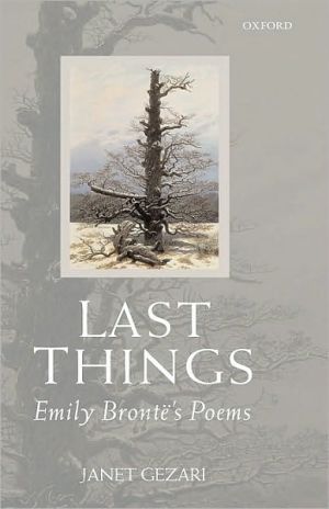 Book Last Things: Emily Brontë's Poems free Book Last Things: Emily Brontë's Poems free