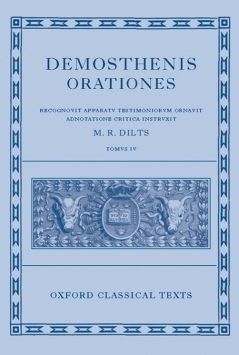 Book Demosthenis Orationes IV: Recognouit Appratu Testimoniorum Ornauit Adnotatione Critica Instruxit (Oxford Classical Texts) free