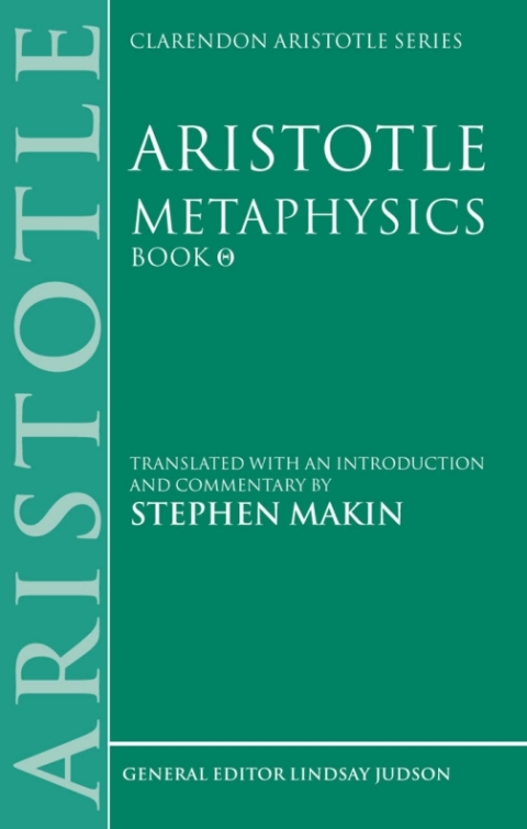 Book Aristotle: Metaphysics Theta free
