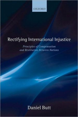 Book Rectifying International Injustice free