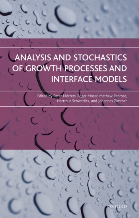 Book Analysis and Stochastics of Growth Processes and Interface Models free