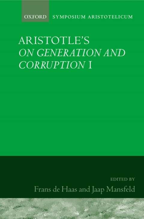 Book Aristotle's On Generation and Corruption I Book 1 free
