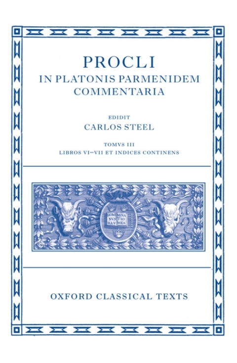 Book Procli In Platonis Parmenidem Commentaria III free
