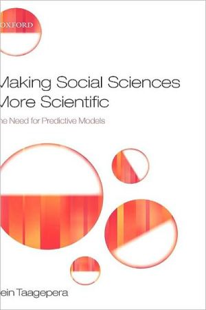 Book Making Social Sciences More Scientific: The Need for Predictive Models free