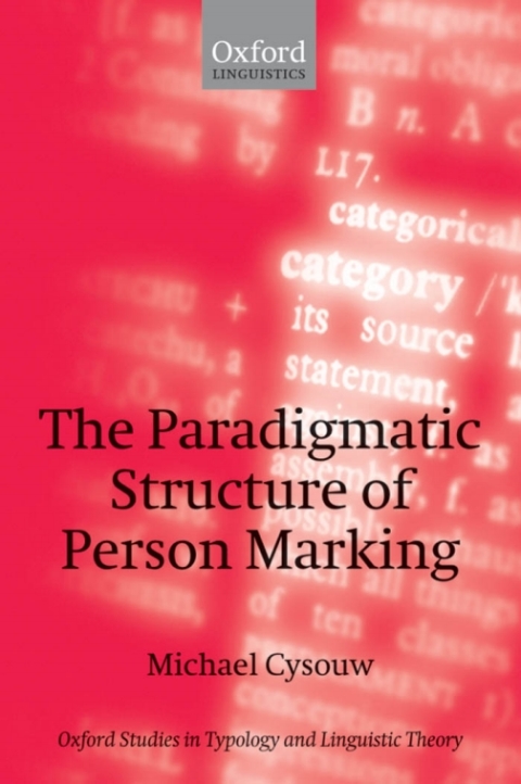 Book The Paradigmatic Structure of Person Marking free