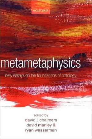 Book Metametaphysics: New Essays on the Foundations of Ontology free