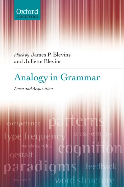 Book Analogy in Grammar: Form and Acquisition (Oxford Linguistics) free