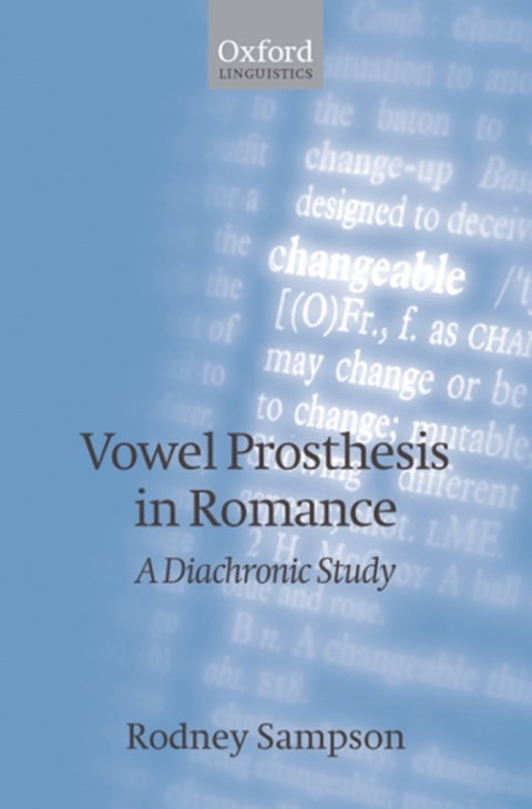 Book Vowel Prosthesis in Romance (Oxford Linguistics) free