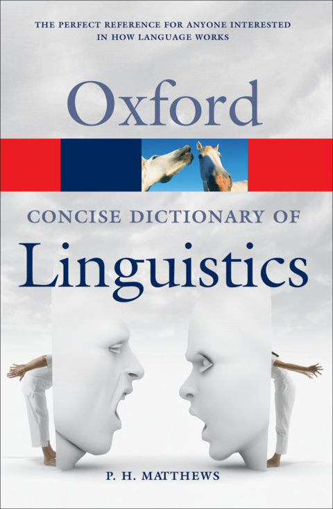 Book The Concise Oxford Dictionary of Linguistics free