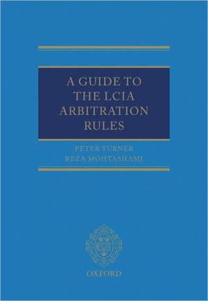 Book A Guide to the LCIA Arbitration Rules free