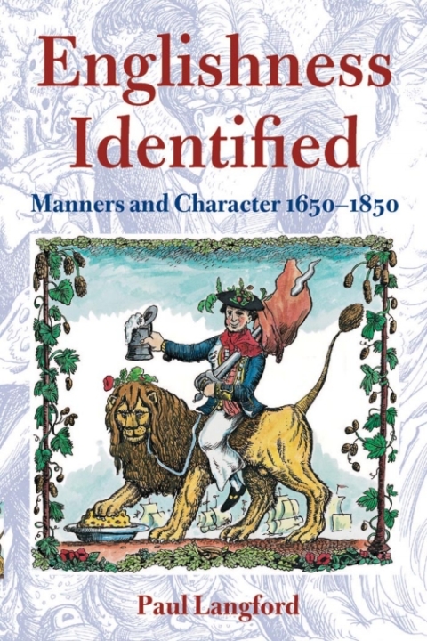 Book Englishness Identified ' Manners and Character 1650-1850 ': Manners and Character, 1650-1850 free